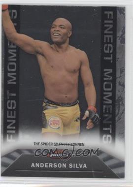 2013 Topps UFC Finest - Finest Moments #FM-12 - Anderson Silva