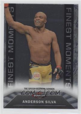 2013 Topps UFC Finest - Finest Moments #FM-12 - Anderson Silva