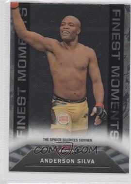 2013 Topps UFC Finest - Finest Moments #FM-12 - Anderson Silva