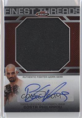 2013 Topps UFC Finest - Finest Threads Autograph Relics #FTAR-CP - Constantinos Philippou (Costa Philippou)