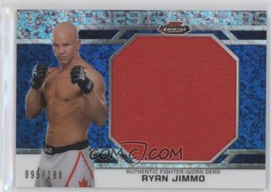 2013 Topps UFC Finest - Jumbo Finest Threads - Blue Refractor #JFT-RJ - Ryan Jimmo /188