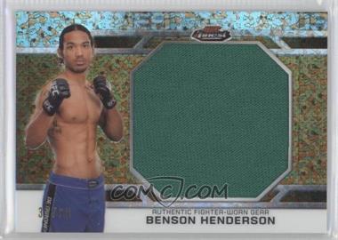 2013 Topps UFC Finest - Jumbo Finest Threads - Gold Refractor #JFT-BH - Benson Henderson /88