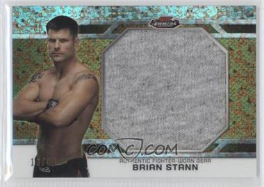 2013 Topps UFC Finest - Jumbo Finest Threads - Gold Refractor #JFT-BS - Brian Stann /88