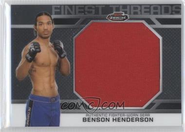 2013 Topps UFC Finest - Jumbo Finest Threads #JFT-BH - Benson Henderson