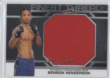 2013 Topps UFC Finest - Jumbo Finest Threads #JFT-BH - Benson Henderson