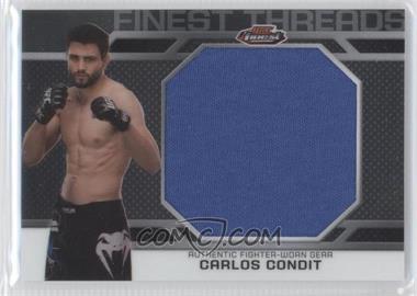 2013 Topps UFC Finest - Jumbo Finest Threads #JFT-CC - Carlos Condit