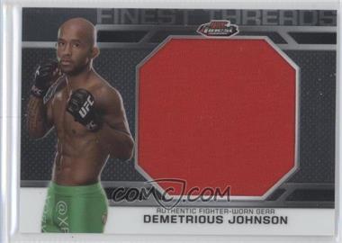 2013 Topps UFC Finest - Jumbo Finest Threads #JFT-DJ - Demetrious Johnson