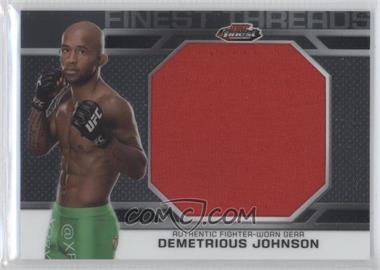 2013 Topps UFC Finest - Jumbo Finest Threads #JFT-DJ - Demetrious Johnson