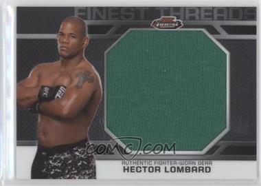 2013 Topps UFC Finest - Jumbo Finest Threads #JFT-HL - Hector Lombard