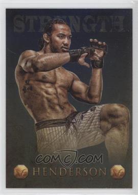 2013 Topps UFC Finest - Valor - Strength #V-7 - Benson Henderson (Ben Henderson) /188