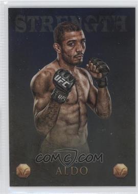 2013 Topps UFC Finest - Valor - Strength #V-8 - Jose Aldo /188