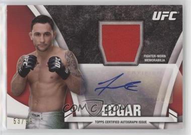 2013 Topps UFC Knockout - Autograph Relics #KAR-FE - Frankie Edgar /99