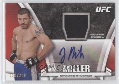 2013 Topps UFC Knockout - Autograph Relics #KAR-JM - Jim Miller /399