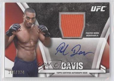 2013 Topps UFC Knockout - Autograph Relics #KAR-PD - Phil Davis /334