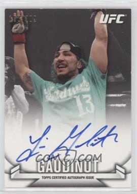 2013 Topps UFC Knockout - Autographs #KA-LG - Louis Gaudinot /209 [EX to NM]