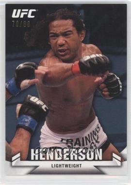 2013 Topps UFC Knockout - [Base] - Blue #5 - Benson Henderson /88
