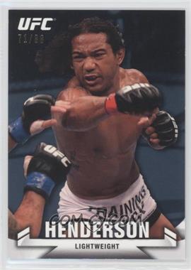 2013 Topps UFC Knockout - [Base] - Blue #5 - Benson Henderson /88