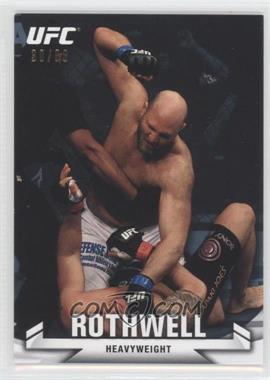 2013 Topps UFC Knockout - [Base] - Blue #80 - Ben Rothwell /88