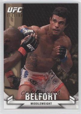 2013 Topps UFC Knockout - [Base] - Gold #112 - Vitor Belfort /188