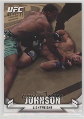 2013 Topps UFC Knockout - [Base] - Gold #125 - Michael Johnson /188