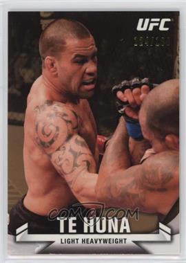 2013 Topps UFC Knockout - [Base] - Gold #26 - James Te Huna /188