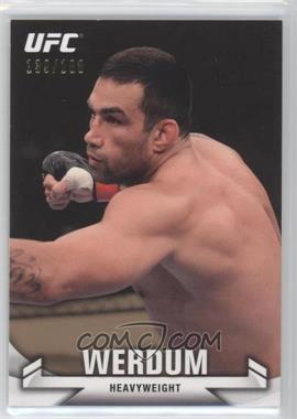 2013 Topps UFC Knockout - [Base] - Gold #41 - Fabricio Werdum /188