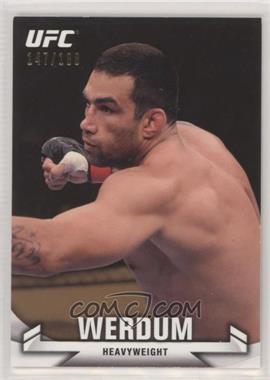 2013 Topps UFC Knockout - [Base] - Gold #41 - Fabricio Werdum /188