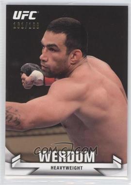 2013 Topps UFC Knockout - [Base] - Gold #41 - Fabricio Werdum /188