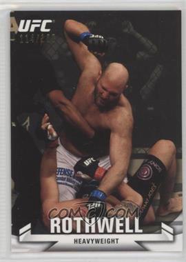 2013 Topps UFC Knockout - [Base] - Gold #80 - Ben Rothwell /188