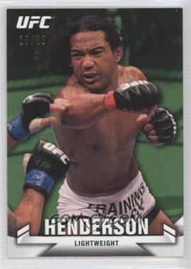 2013 Topps UFC Knockout - [Base] - Green #5 - Benson Henderson /88