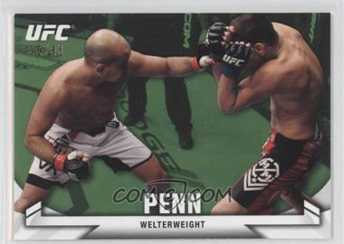 2013 Topps UFC Knockout - [Base] - Green #8 - BJ Penn /88
