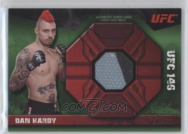 2013 Topps UFC Knockout - Fight Mat Relic - Green #FMR-DH - Dan Hardy /88