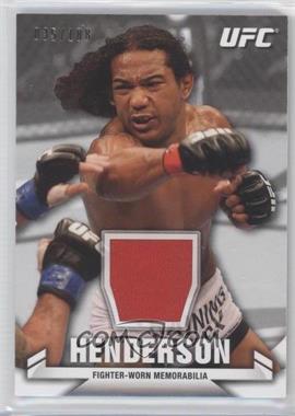 2013 Topps UFC Knockout - Knockout Relics #KR-BH - Benson Henderson /188