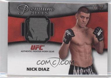 2013 Topps UFC Knockout - Premium Pieces Relics #PPR-ND - Nick Diaz /88