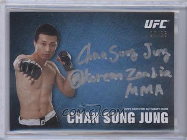 2013 Topps UFC Knockout - UFC @utographs #U@-CSJ - Chan Sung Jung /25