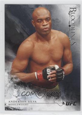 2014 Topps UFC Bloodlines - [Base] - Black #135 - Anderson Silva /25