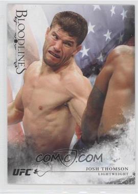 2014 Topps UFC Bloodlines - [Base] - Flag #107 - Josh Thomson /148