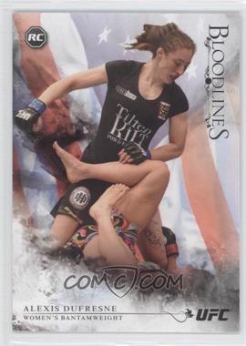 2014 Topps UFC Bloodlines - [Base] - Flag #43 - Alexis Dufresne /148