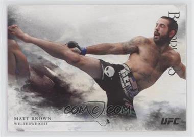 2014 Topps UFC Bloodlines - [Base] #21 - Matt Brown