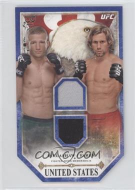 2014 Topps UFC Bloodlines - Bloodlines Dual Relics #BDR-DF - T.J. Dillashaw, Urijah Faber /88