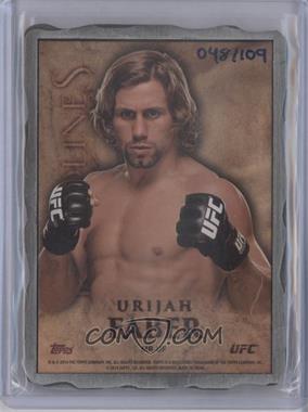 2014 Topps UFC Bloodlines - Engraved Engots Manufactured Relic #MR-UF - Urijah Faber /109