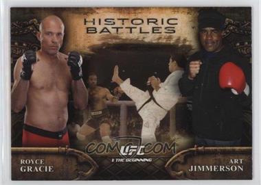 2014 Topps UFC Bloodlines - Historic Battles #HB-1 - Royce Gracie, Art Jimmerson