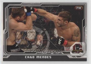 2014 Topps UFC Champions - [Base] - Black #141 - Chad Mendes /188