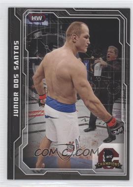 2014 Topps UFC Champions - [Base] - Black #8 - Junior Dos Santos /188