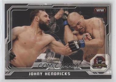 2014 Topps UFC Champions - [Base] - Black #93 - Johny Hendricks /188