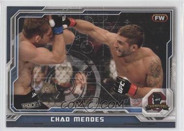2014 Topps UFC Champions - [Base] - Blue #141 - Chad Mendes /88