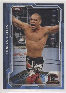 2014 Topps UFC Champions - [Base] - Blue #143 - Thales Leites /88