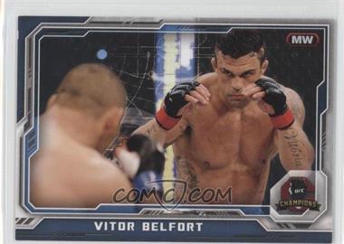 2014 Topps UFC Champions - [Base] - Blue #59 - Vitor Belfort /88