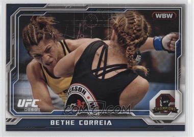 2014 Topps UFC Champions - [Base] - Blue #91 - Bethe Correia /88