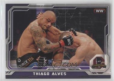 2014 Topps UFC Champions - [Base] - Purple #6 - Thiago Alves /88